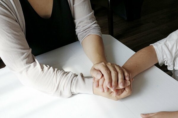 つらい時、家族の言葉が生きる支えになった（資料）