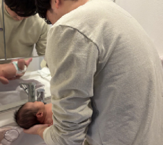 育休取得社員の様子2